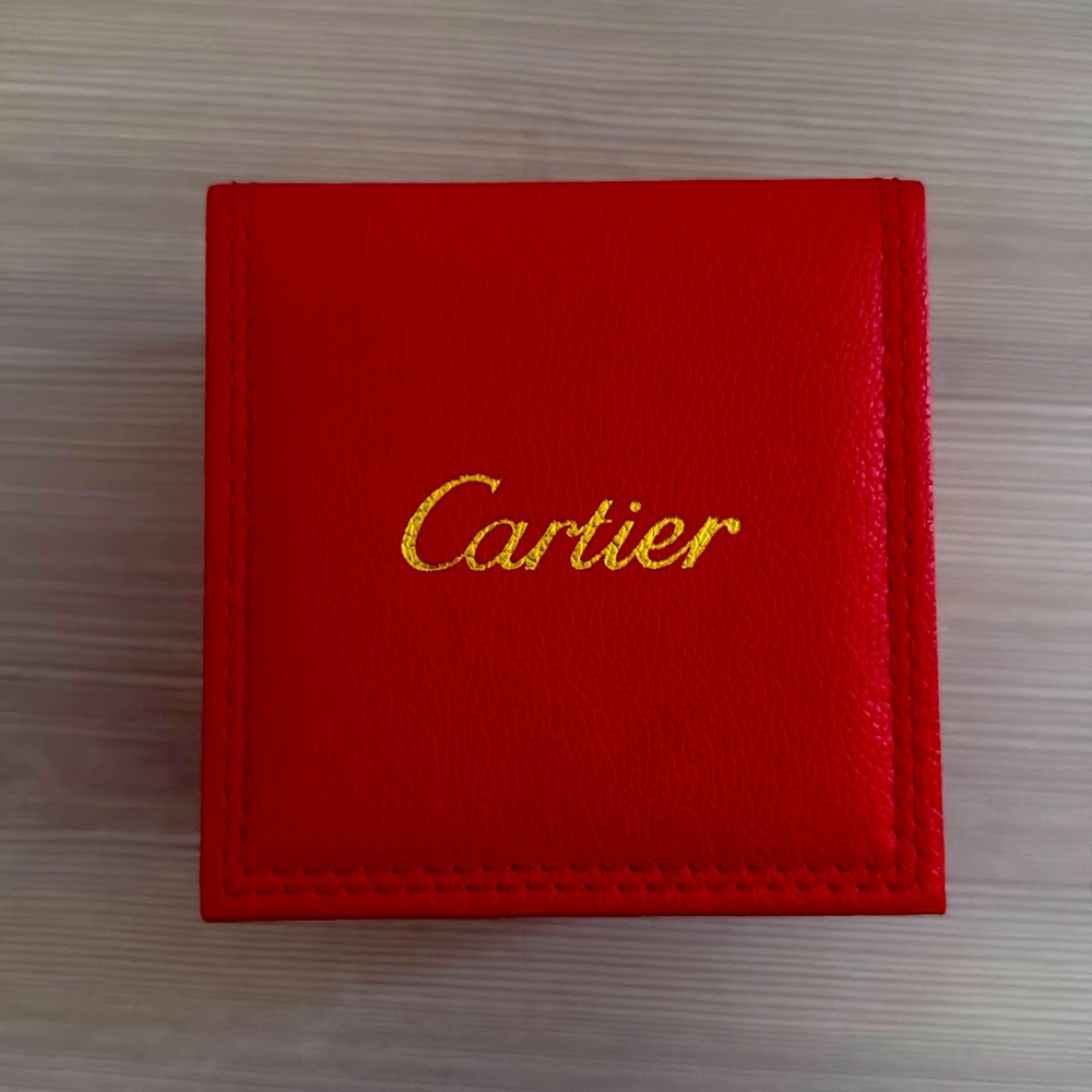 My brand new Cartier watch that is moissanite diamond